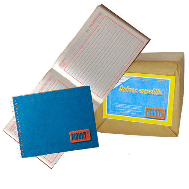 CUADERNO ITALIANO RAYA 100 HOJAS PAQ. C/50