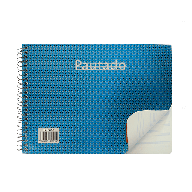 CUADERNO ITALIANO PAUTADO 50 HOJAS PAQ. C/50