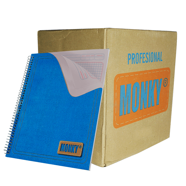 CUADERNO PROF. CUADRO 5MM 100 HOJAS PAQ. C/25