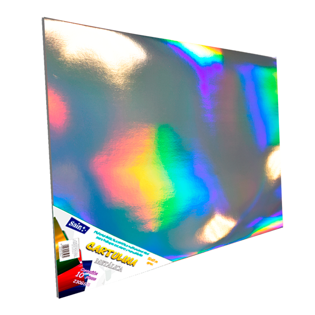 CARTULINA METALICA TORNASOL 50X65 C/10