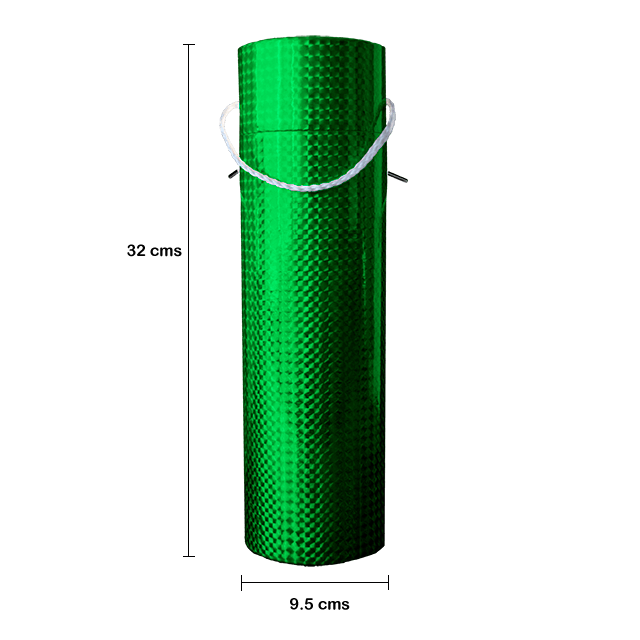 BOTE PARA REGALO 32 CM VERDE PZA