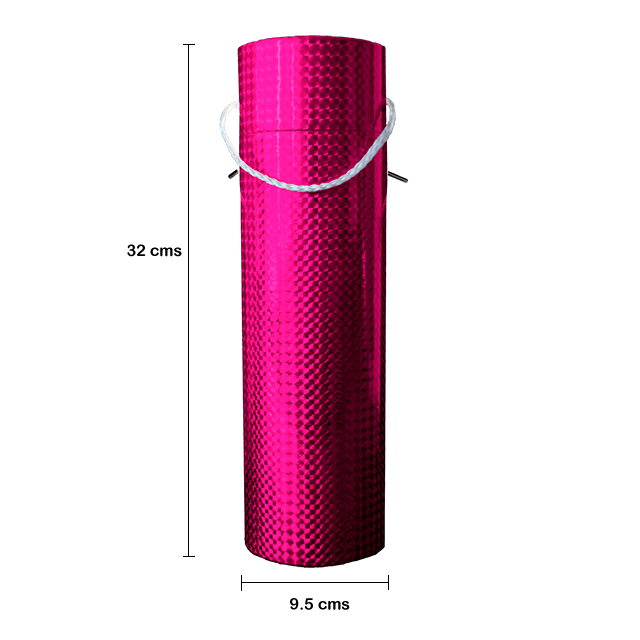 BOTE PARA REGALO 32 CM FUCSIA PZA