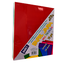 MINIPACK T/CARTA MULTICOLOR C/100 HOJAS