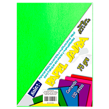 PAPEL BOND #17 VERDE PISTACHE T/C C/100