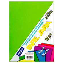 PAPEL BOND #30 VERDE LIMON T/C C/100