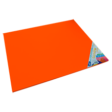CARTULINA PAQ C/10 C-40 NARANJA 50X65 180 GM