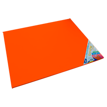 CARTULINA PAQ C/25 C-40 NARANJA 50X65 180 GM