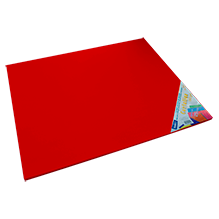 CARTULINA PAQ C/25 C-41 ROJO 50X65 180 GM