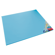 CARTULINA PAQ C/25 C-42 AZUL PASTEL 50X65 180 GM
