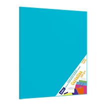 CARTULINA PAQ C/50 C-47 TURQUESA T/CARTA 180 GM