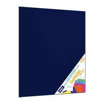 CARTULINA PAQ C/50 C-48 AZUL ULTRAMAR T/CARTA 180 GM