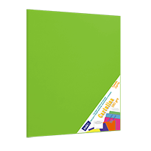 CARTULINA PAQ C/50 C-49 VERDE LIMON T/CARTA 180 GM