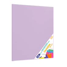 CARTULINA PAQ C/50 C-61 LILA PASTEL T/CARTA 180 GM