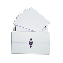 TARJETA OPALINA IMPORTADA CARTULINA NO. 5  C/100