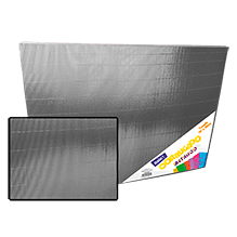 CORRUGADO METALICO 276-MT07 PLATA 50X70 PQT C/10