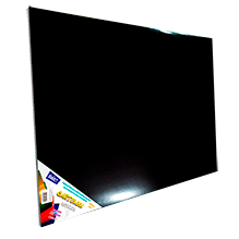 CARTULINA METALICA NEGRA 50X65CM C/10