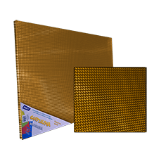 CARTULINA HOLOGRAFICA ORO 50X65 C/10