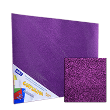 CARTULINA DIAMANTADA 280GRS. MORADO 50X60 C/10