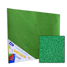 CARTULINA DIAMANTADA 280GRS. VERDE 50X60 C/10