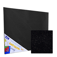 CARTULINA DIAMANTADA 280GRS. NEGRO 50X60 C/10