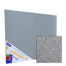 CARTULINA DIAMANTADA 280GRS. PLATA 50X60 C/10