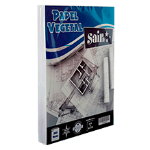 PAPEL VEGETAL 90/95 GR T/CARTA PAQ. C/250