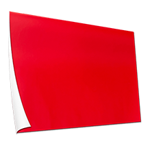 LUSTRE PAPEL ROJO 50X70 PAQ. C/500 (20 PQT C/25H)