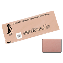 CHINA PAPEL BELUMOSA 10 C/100 25 DURAZNO
