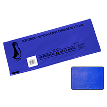 CHINA PAPEL BELUMOSA 20 C/50 NO.16 AZUL FUERTE