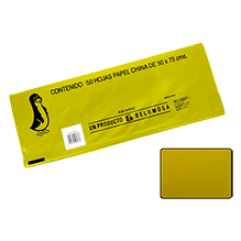 CHINA PAPEL BELUMOSA 20 C/50 NO.38 MANGO