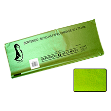CHINA PAPEL BELUMOSA 20 C/50 NO.70 AMARILLO PERLA