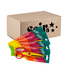 TIJERA CREATIVA DECORATIVA TJ-014 CAJA C/12 PZAS