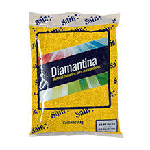 DIAMANTINA FINA 1KGR # 25 AMARILLO IRISADO