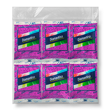 DIAMANTINA FINA 20 BOLSAS DE 50GRS # 13 MORADO