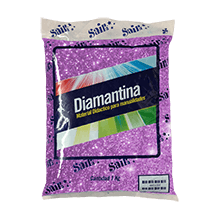 DIAMANTINA GRUESA 1 KGR #10 LILA
