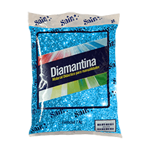 DIAMANTINA GRUESA 1 KGR #22 AZUL IRISADO