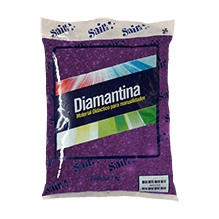 DIAMANTINA GRUESA 1 KGR #24 MORADO IRISADO