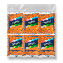 DIAMANTINA GRUESA 20 BOLSAS DE 50GRS # 02 NARANJA