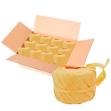 RAFIA TOYO BOLA 100GR 23 SALMON CAJA C/200