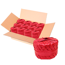 RAFIA TOYO BOLA 100 GR 9B ROSA METALICO CAJA C/200