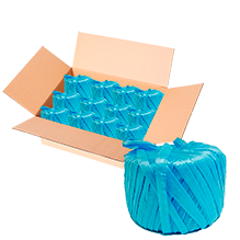 RAFIA TOYO BOLA 100 GR 13A AZUL PASTEL CAJA C/200