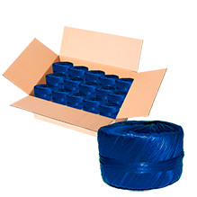 RAFIA TOYO BOLA 100 GR 13C AZUL OSCURO CAJA C/200