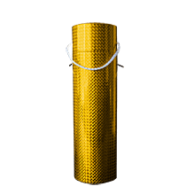 BOTE PARA REGALO 32 CM DORADO PZA