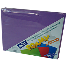 FOAMY T/C #25 MORADO OBSCURO C/24