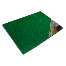 FOAMY DIAMANTADO 43X56 05 VERDE SECO PQT C/10