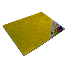 FOAMY DIAMANTADO 43X56  07 ORO CENTENARIO PQT C/10