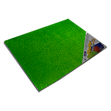 FOAMY DIAMANTADO 43X56  08 VERDE LIMON PQT C/10