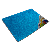 FOAMY DIAMANTADO 43X56  18 AZUL CIELO PQT C/10