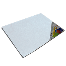 FOAMY DIAMANTADO 43x56 26 BLANCO  PQT C/10