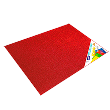 FOAMY DIAMANTADO 70X90 #01 ROJO C/10